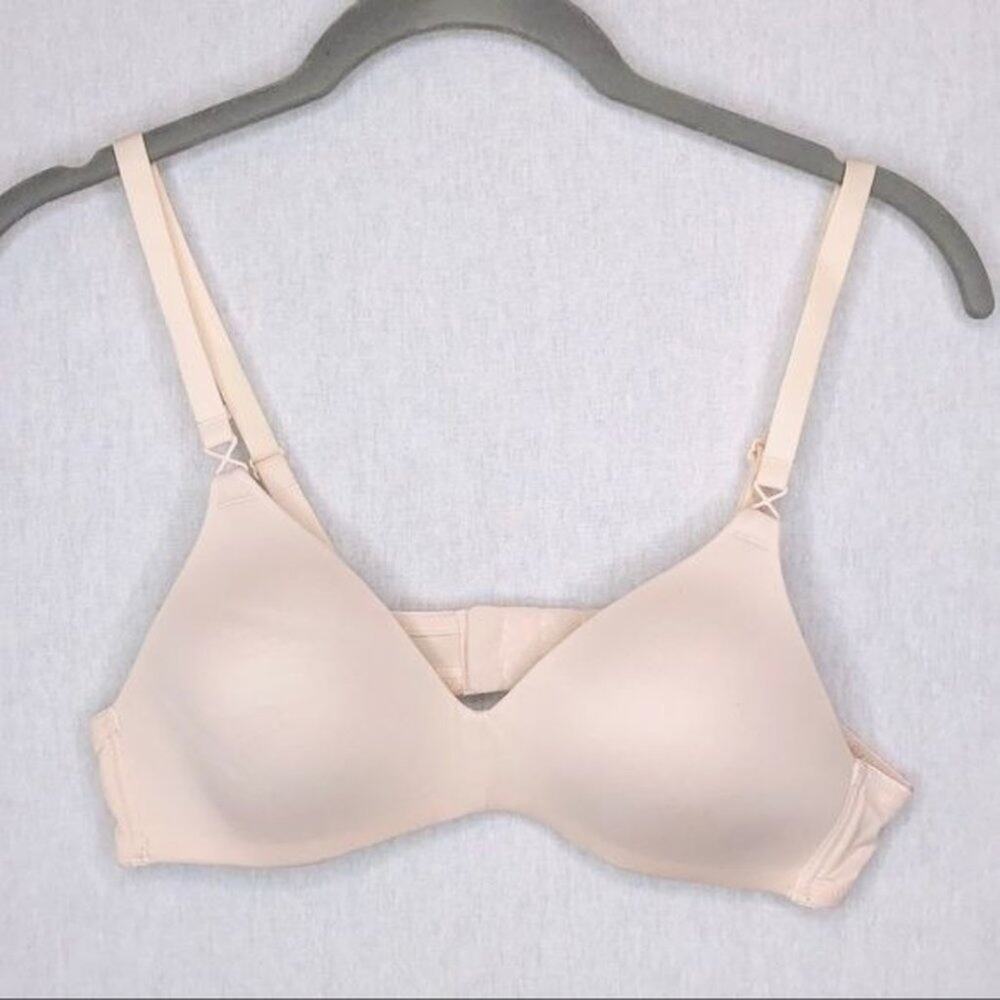 Warner's Elements of Bliss® Wire-Free Contour bra tan 34A